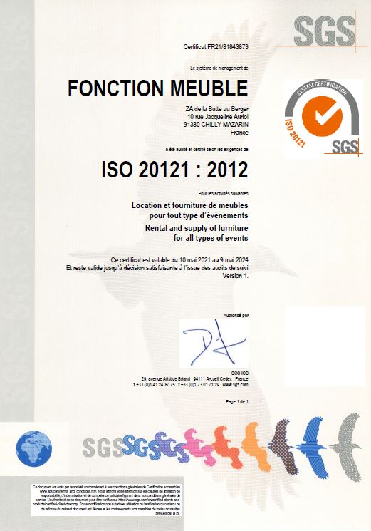 Document Certification ISO